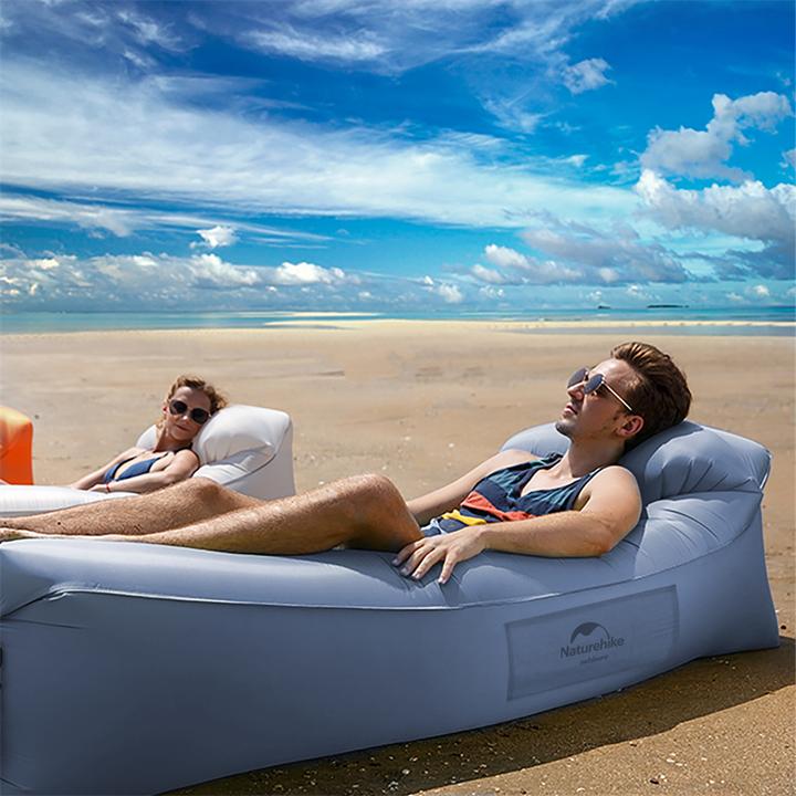 Надувной лежак Naturehike Outdoor Inflatable Lounger Air Sofa For Beach Camping Chairs