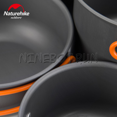 Набор посуды для туризма Naturehike NH15T401-G