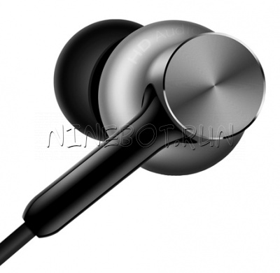 Купить наушники Xiaomi Mi In-Ear Headphone HD Серебро